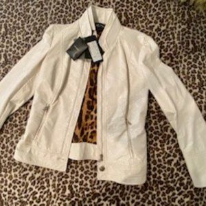 DOLCE & GABBANA PATENT LEATHER JACKET NWTS!!!